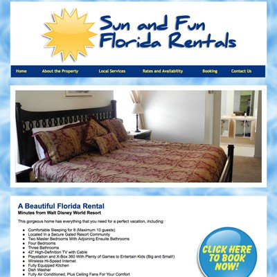Sun and Fun Florida Rentals